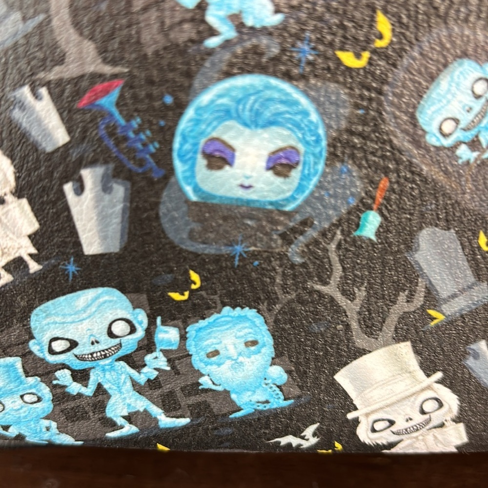 Disney Haunted Mansion mini ghost figure characters all over print loungefly - Picture 6 of 7
